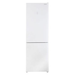 Panasonic NR-BN30QGW-B Freestanding Fridge Freezer, A+ Energy Rating, 64cm Wide, White Glass